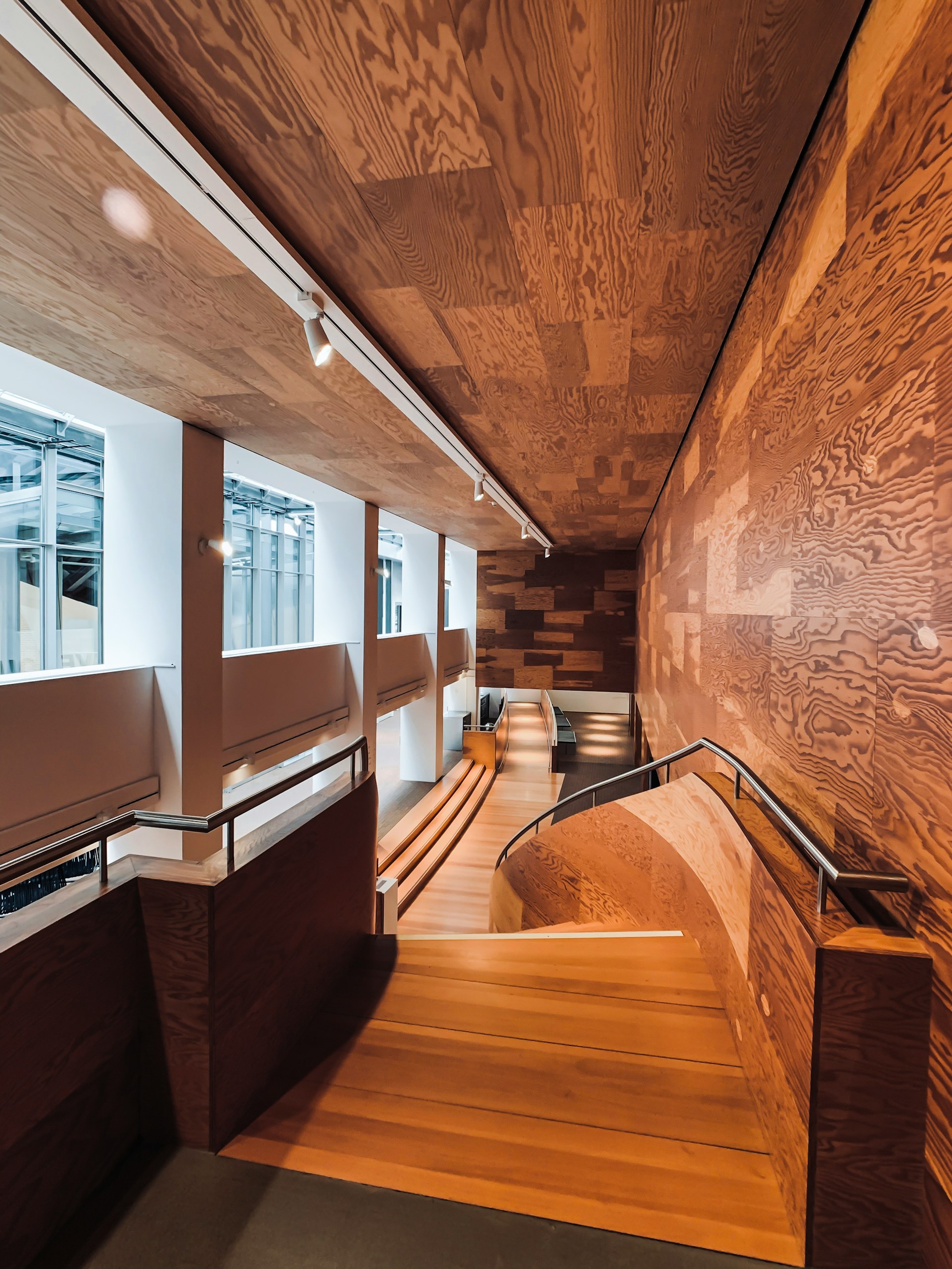 Room fit-out with fitted cabinetry, ceiling detail and finished woodwork, Prime Finish